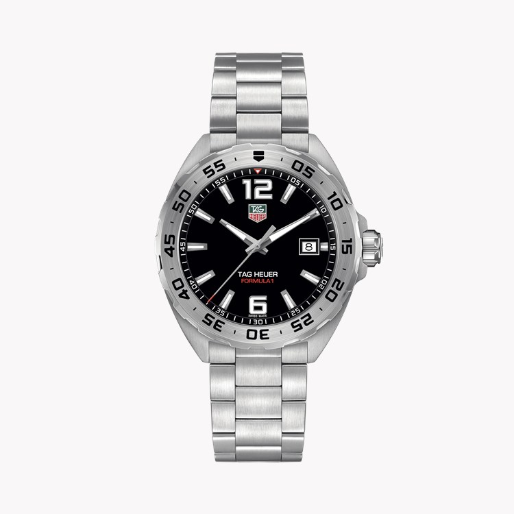 Tag Heuer Formula 1 41mm, Black Dial, Arabic and Baton Numerals_1