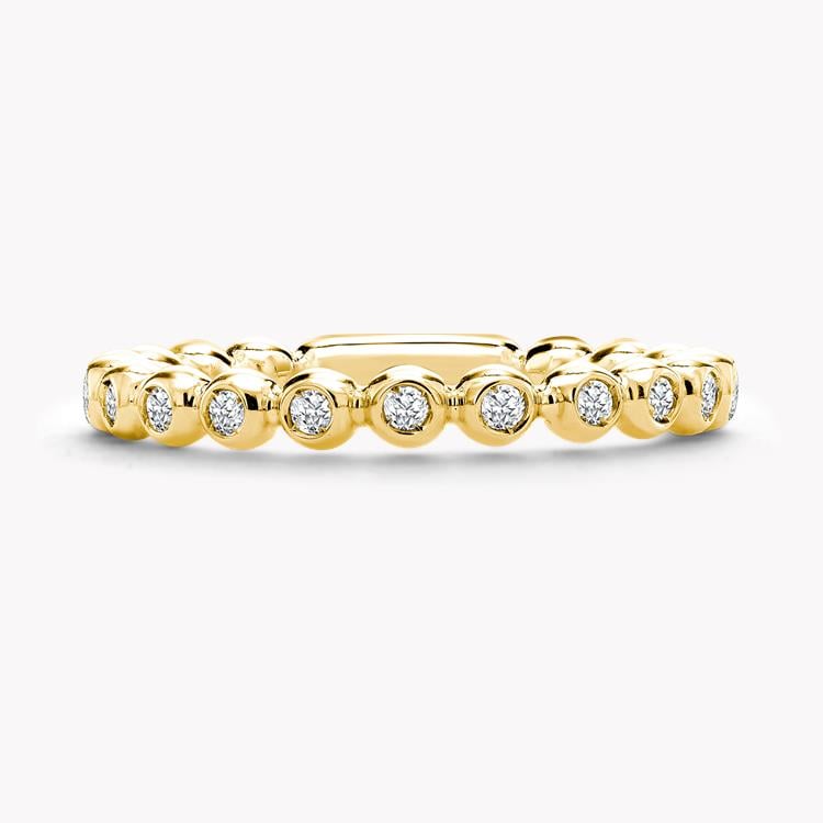 Bohemia Diamond Ring Brilliant Cut, Rubover Set_2