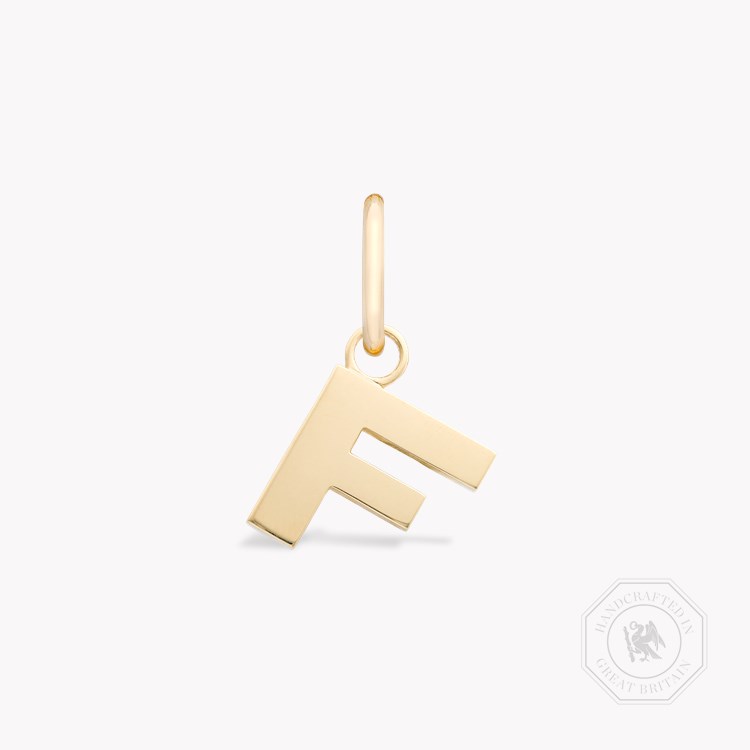Letter F Pendant Charm _1