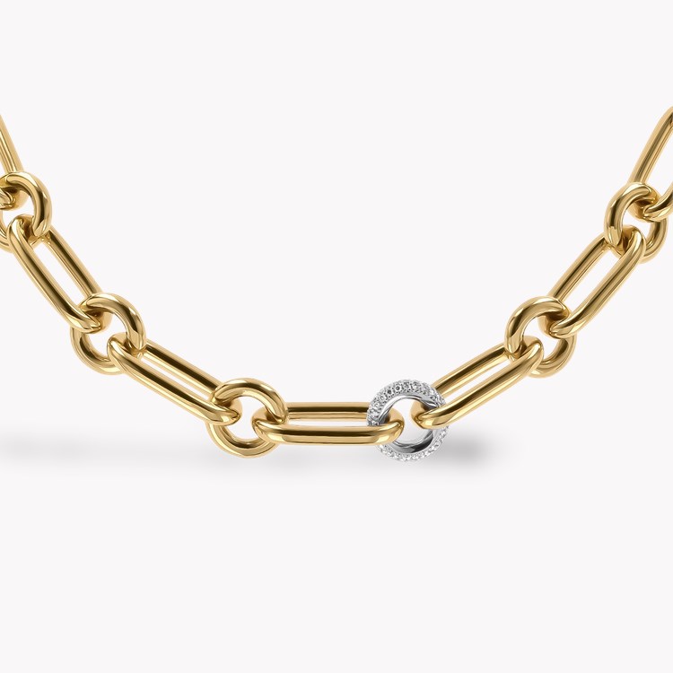 Havana 0.78ct Diamond Classic Necklace Brilliant Cut, Pavé Set_2