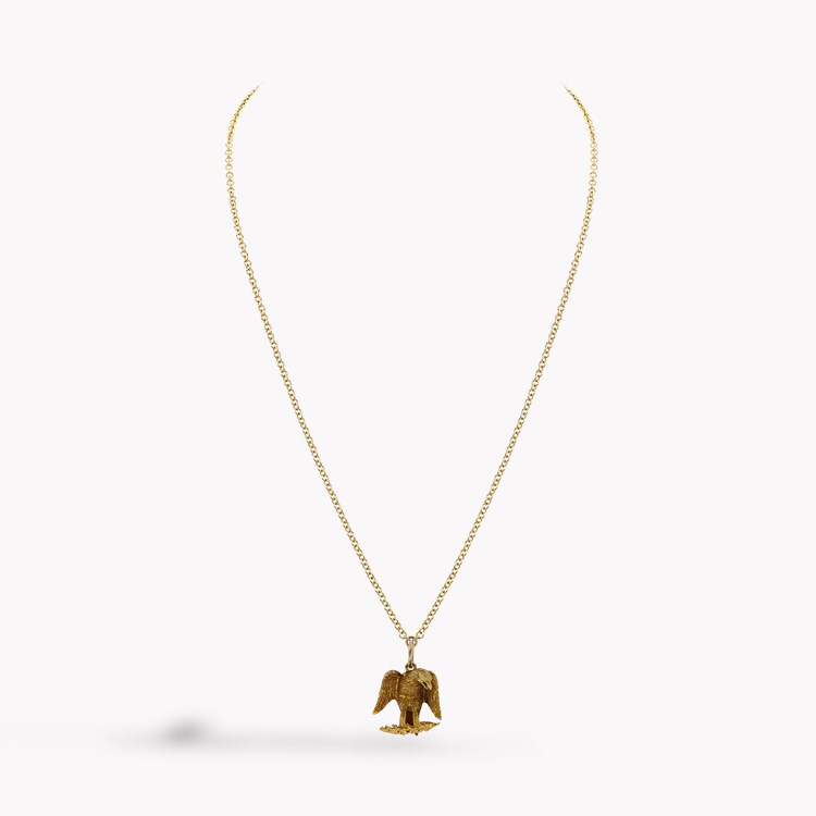Victorian Perched Eagle Pendant _2
