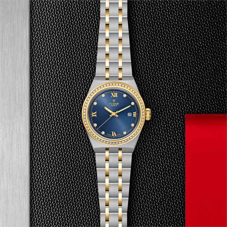Tudor Royal 28mm, Diamond Set  Dial, Roman Numerals_3
