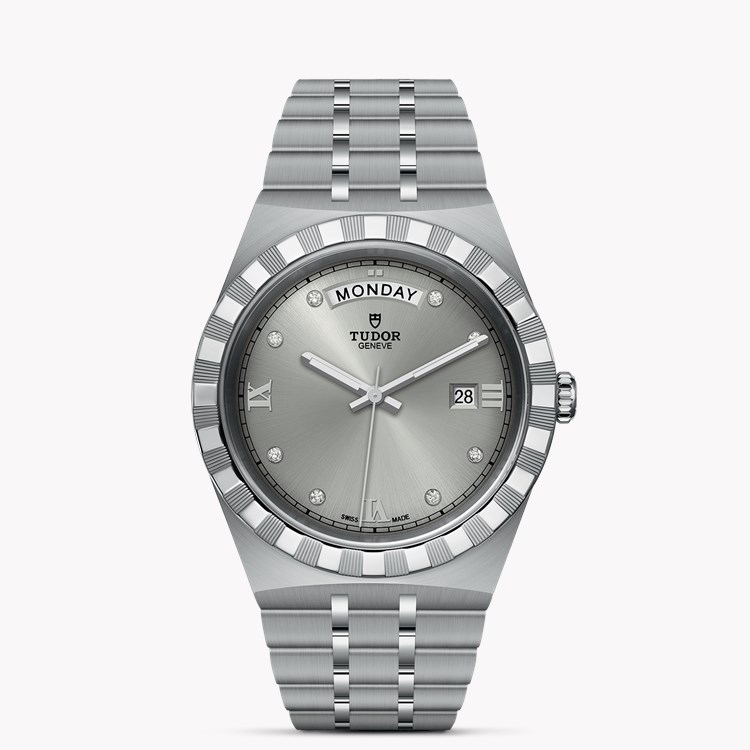 Tudor Royal 41mm. Silver Dial. Diamond Numerals_1