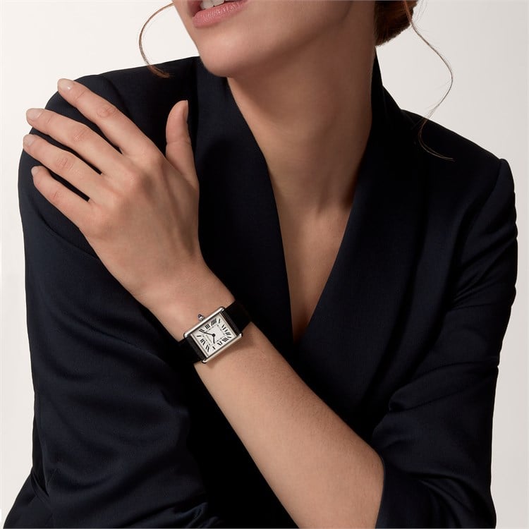 Cartier Tank Must 25.5mm, Silver Dial, Roman Numerals_3