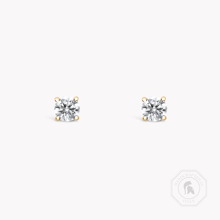 Diamond Stud Earrings Brilliant cut, Claw set_1