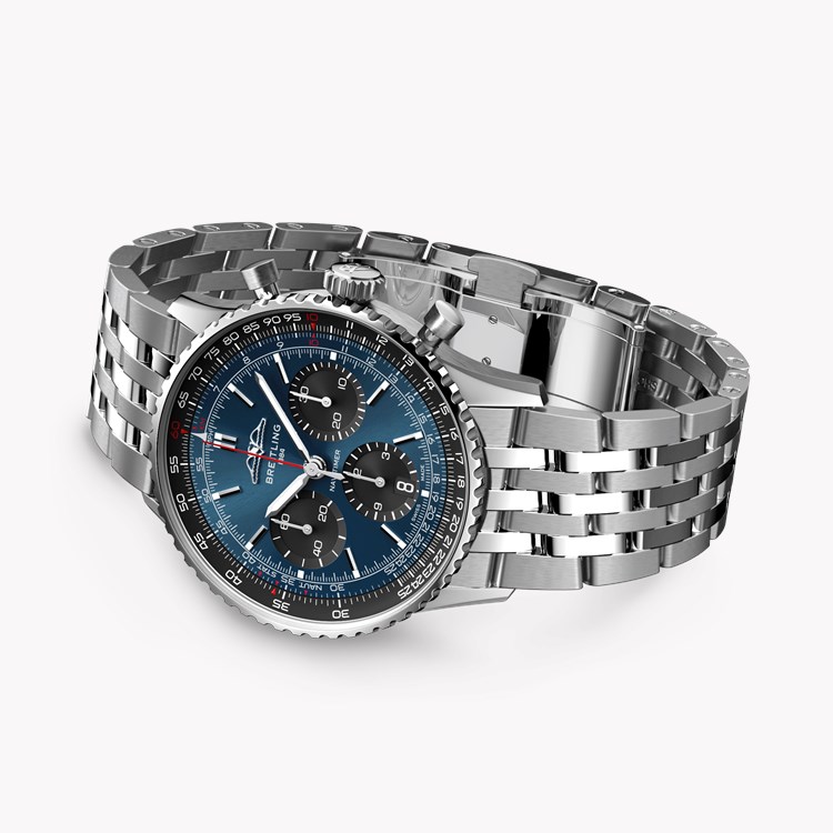 Breitling Navitimer B01 Chronograph 41 41mm, Blue Dial, Baton Numerals_4