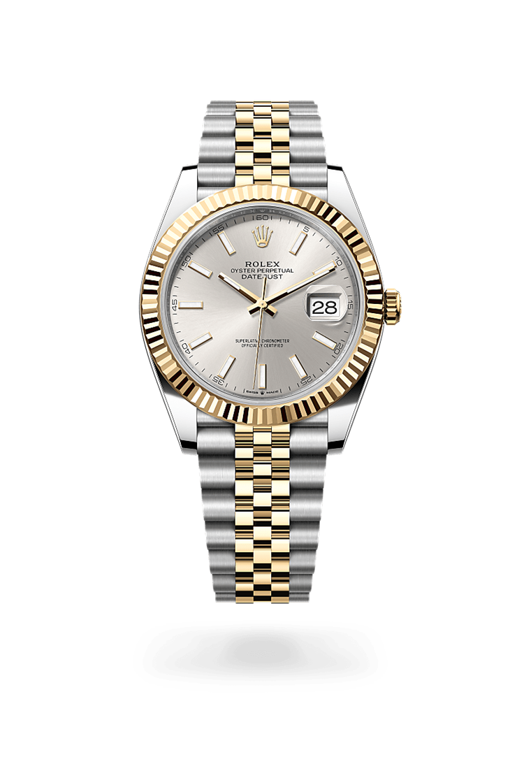 Datejust 41, Oyster, 41 mm, Oystersteel and yellow gold