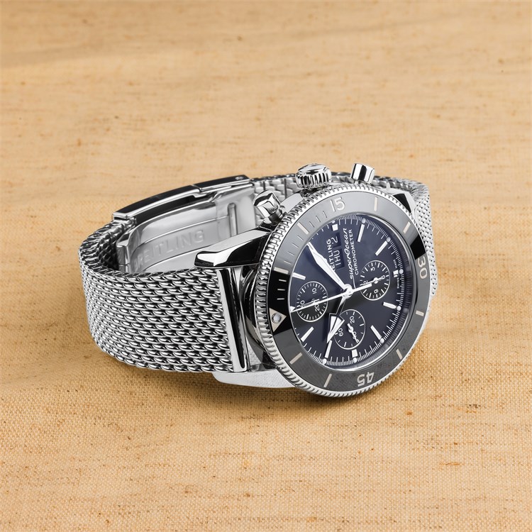Breitling Superocean Heritage Chronograph 44mm, Black Dial, Baton Numerals_2
