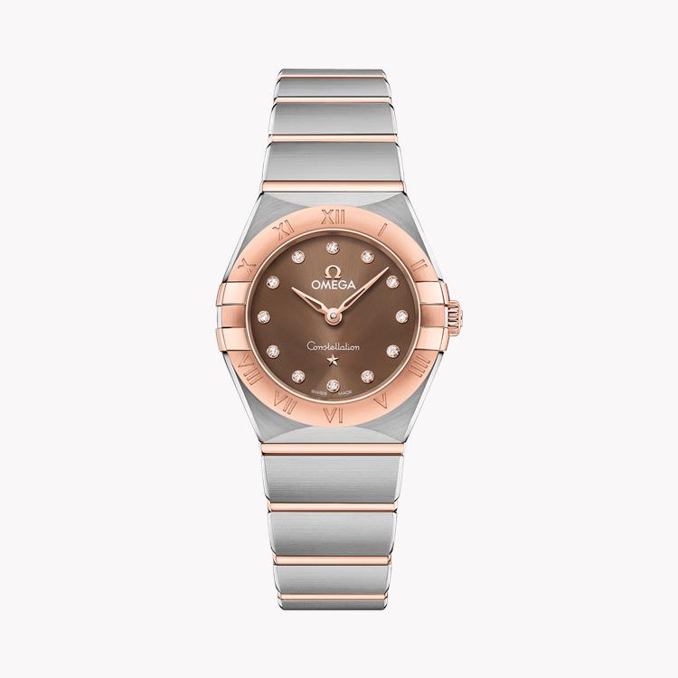 OMEGA Constellation  O13120256063001 25mm, Brown Dial, Diamond Numerals_1
