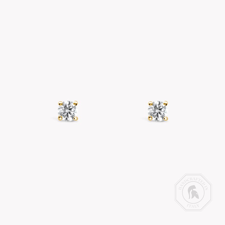 Diamond Stud Earrings Brilliant cut, Claw set_1