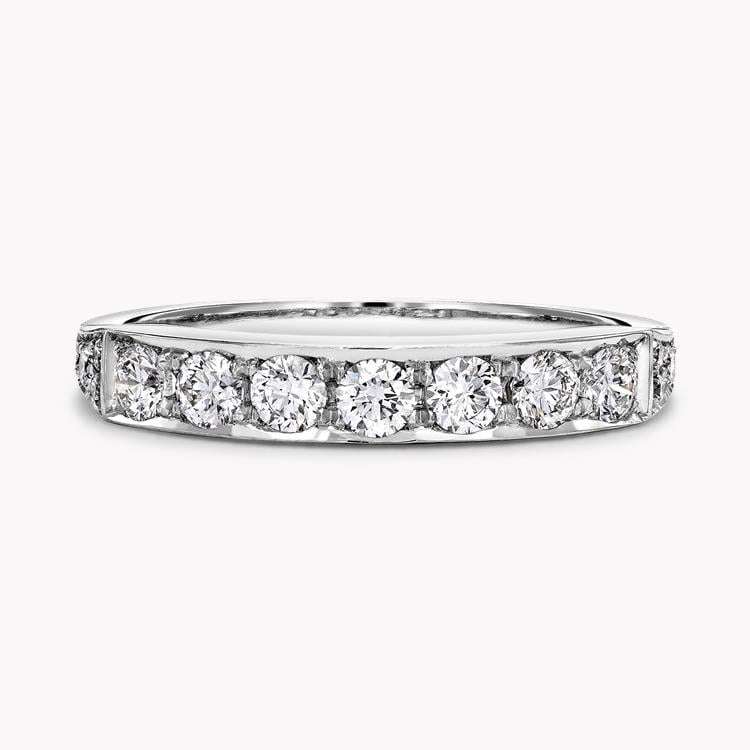 Antrobus 0.52ct Diamond Half Eternity Ring Brilliant Cut, Grain Set_2