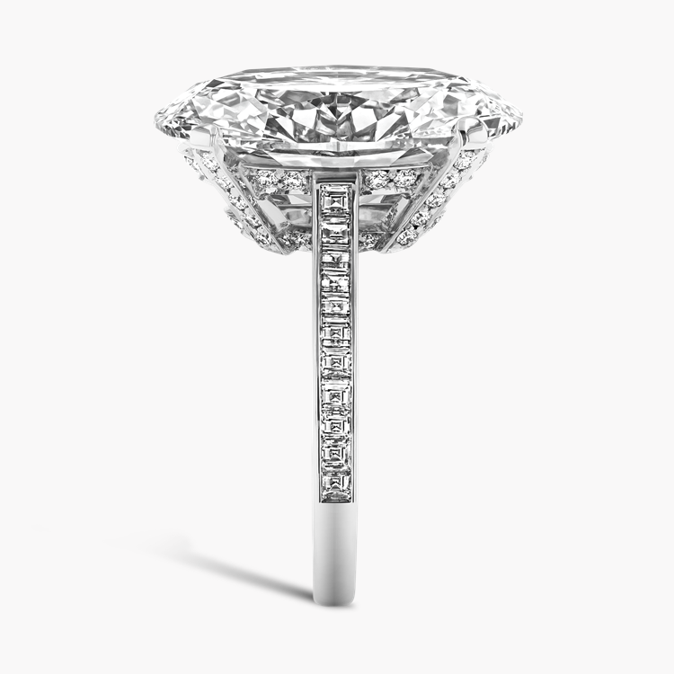 Masterpiece Oval Cut 10.32ct Type IIA Diamond Ring Oval Cut, Claw Set_4
