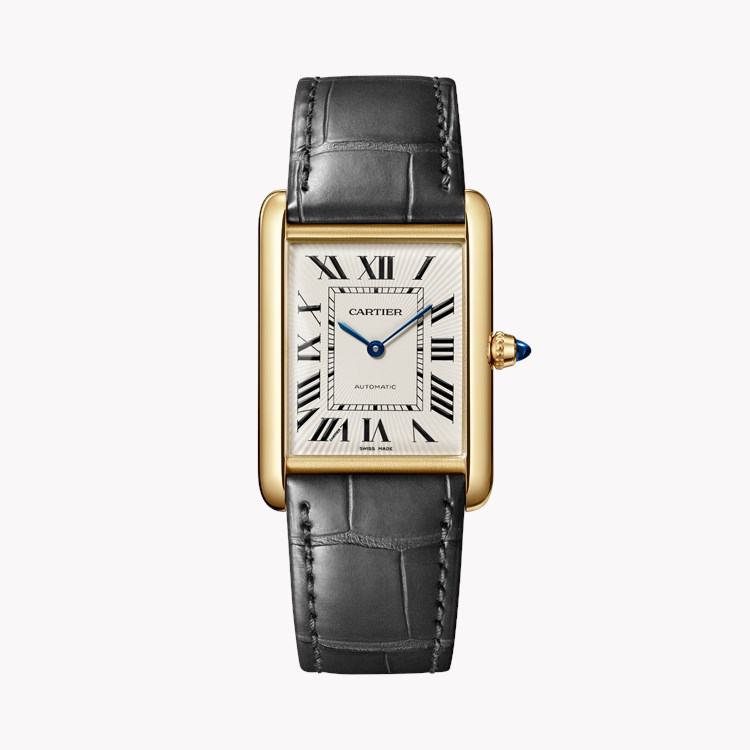 Cartier Tank Louis Cartier Large, Silver Dial, Roman Numerals_1