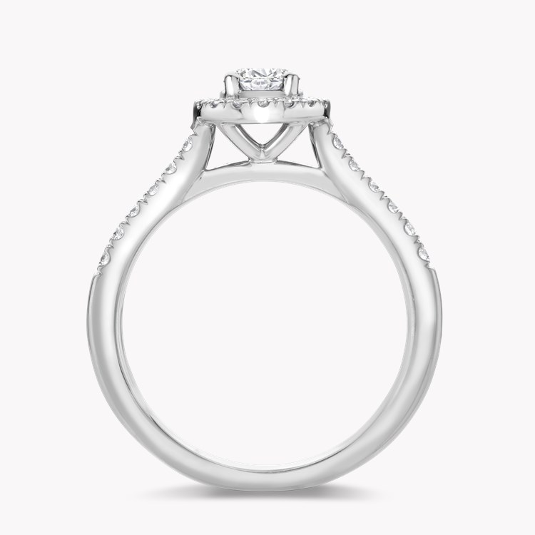 Celestial 0.33ct Brilliant Cut Diamond Cluster Ring Brilliant cut, Claw set_3