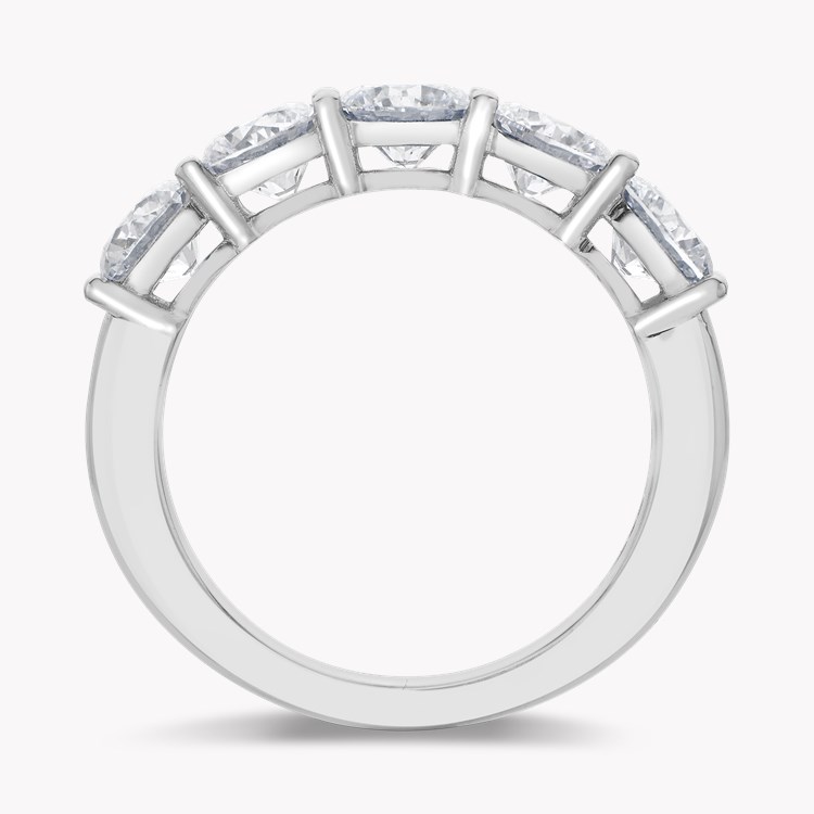 Five Stone Diamond Ring Brilliant cut, Claw set_3