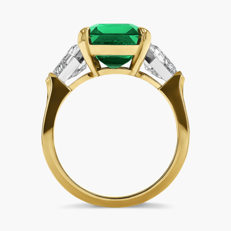 Masterpiece 4.847ct Muzo Emerald and Diamond Ring Octagonal Cut, Claw Set_3
