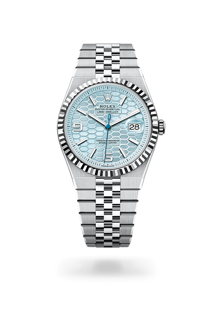 Land-Dweller 40, Oyster, 40 mm, platinum