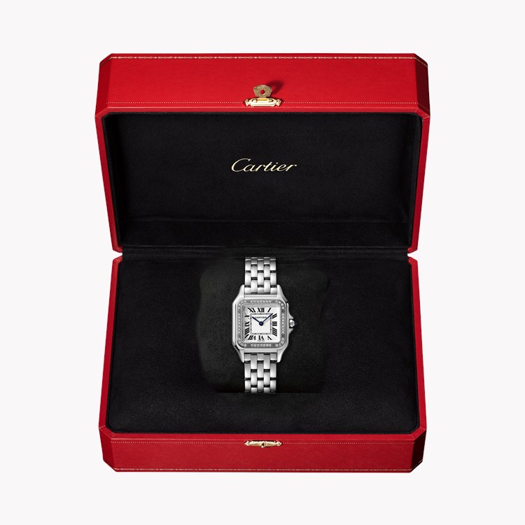 Cartier Panthère de Cartier Medium, Silver Dial, Roman Numerals_4