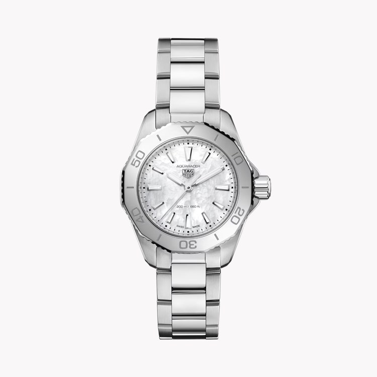 Tag Heuer Aquaracer Professional 200 30mm, Mother of Pearl Dial, Baton Numerals_1