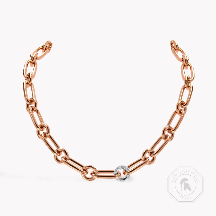 Havana 0.78ct Diamond Necklace Brilliant Cut, Pave Set_1