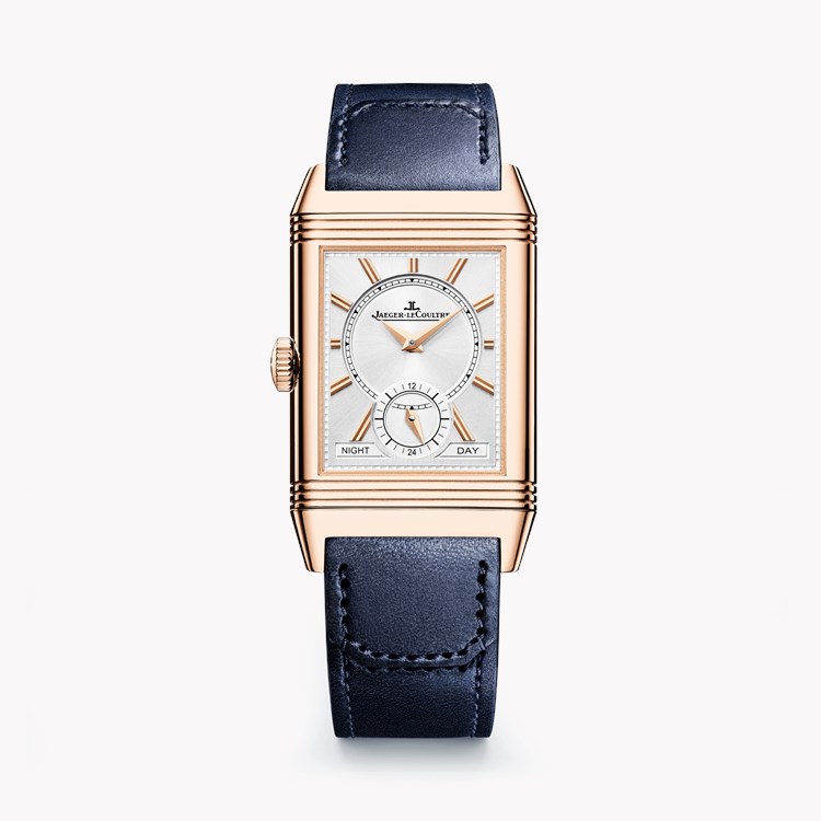 Jaeger-LeCoultre Reverso Tribute Small Seconds 28.3mm, Blue Dial, Baton Numeral_2