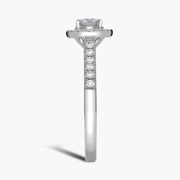 Celestial 0.39ct Fancy Light Grey Diamond Cluster Ring Brilliant cut, Claw set_4