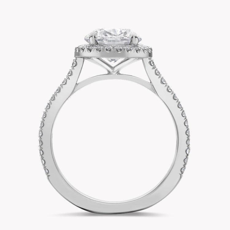 Celestial 2.01ct Brilliant Cut Diamond Cluster Ring Brilliant cut, Claw set_3