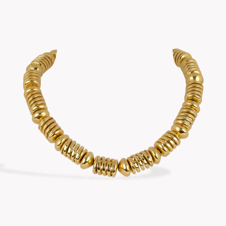 Marina B Modernist Spring Collar Necklace _1