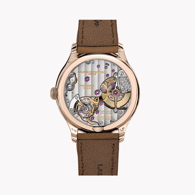 Laurent Ferrier Classic Micro-Rotor Evergreen 40mm, Evergreen Vertical Satin-brushed, Drop-shaped Indices_2