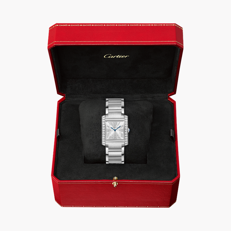 Cartier Tank Française Medium, Silver Dial, Roman Numerals_5