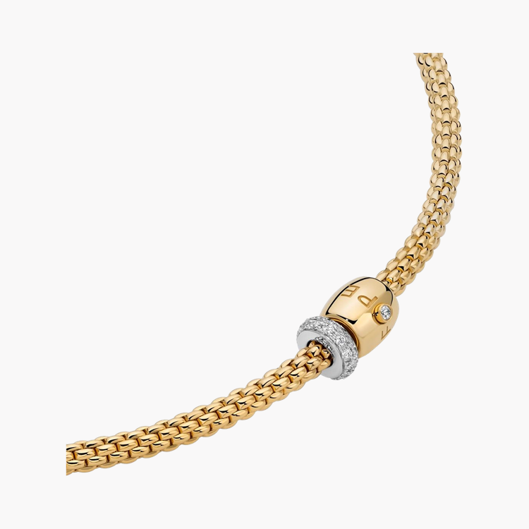 Fope Prima Flex'it Diamond Necklace Brilliant Cut, Rubover & Pavé Set_2