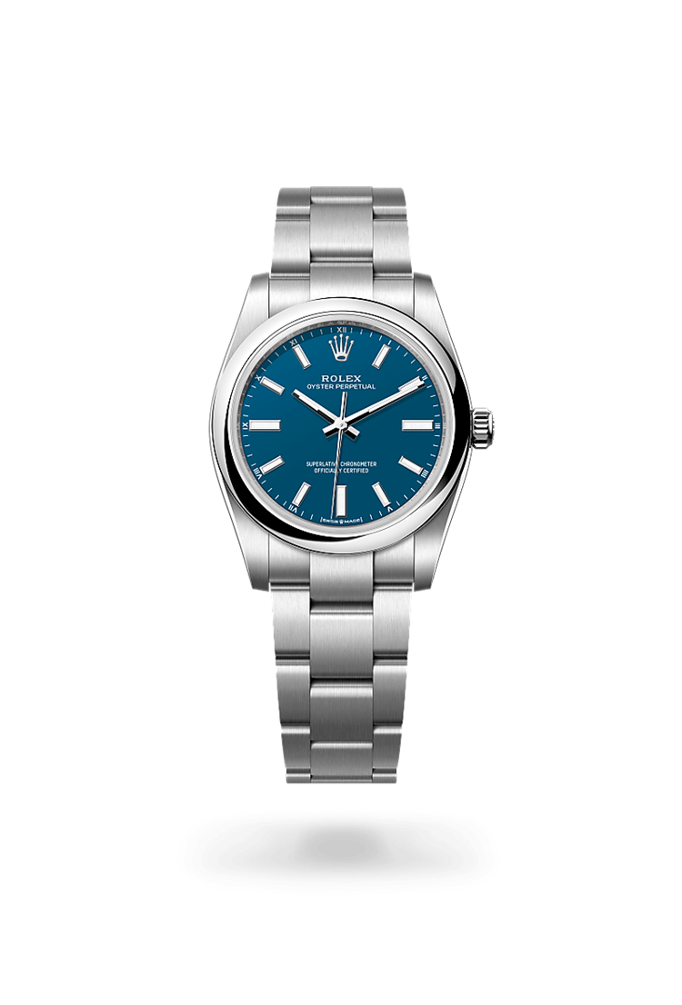 Oyster Perpetual 34, Oyster, 34 mm, Oystersteel
