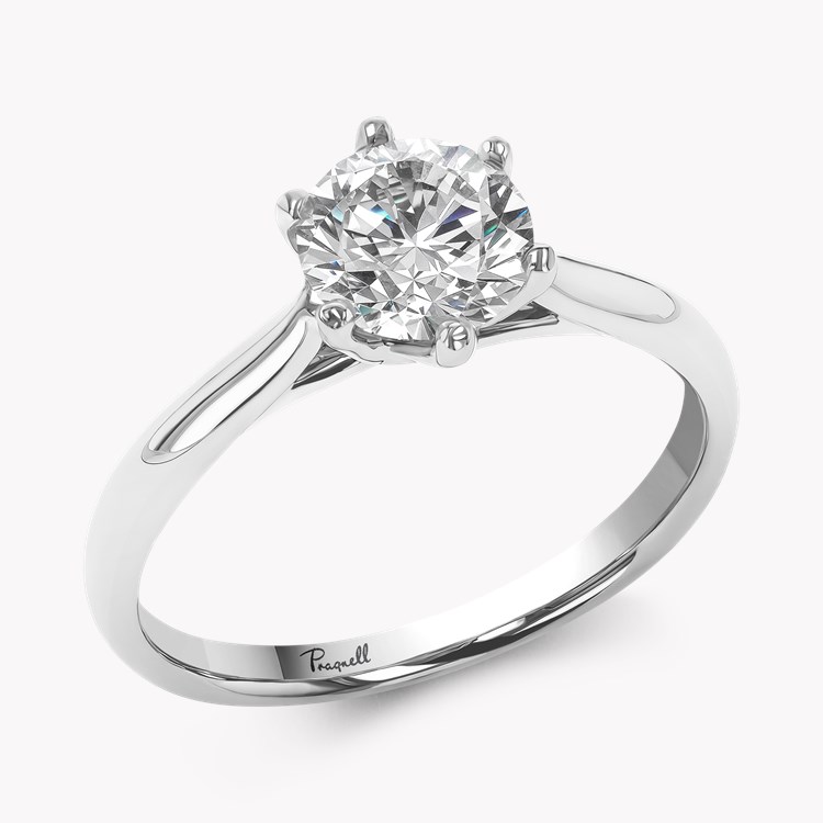 Classic Six-Claw 1.20ct Brilliant Cut Diamond Ring Brilliant cut, Claw set_1