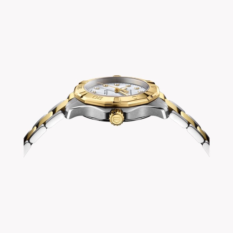 Tag Heuer Aquaracer Professional 200 Solargraph 34mm, Mother of Pearl Dial, Diamond Numerals_2