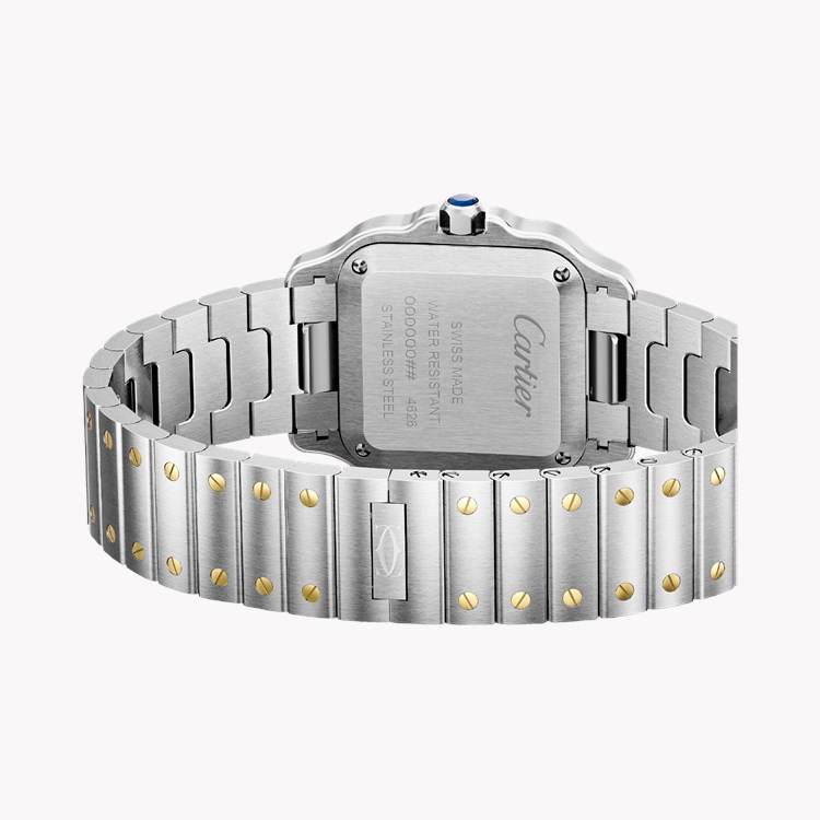 Cartier Santos de Cartier Small, Silver Dial, Roman Numerals_5