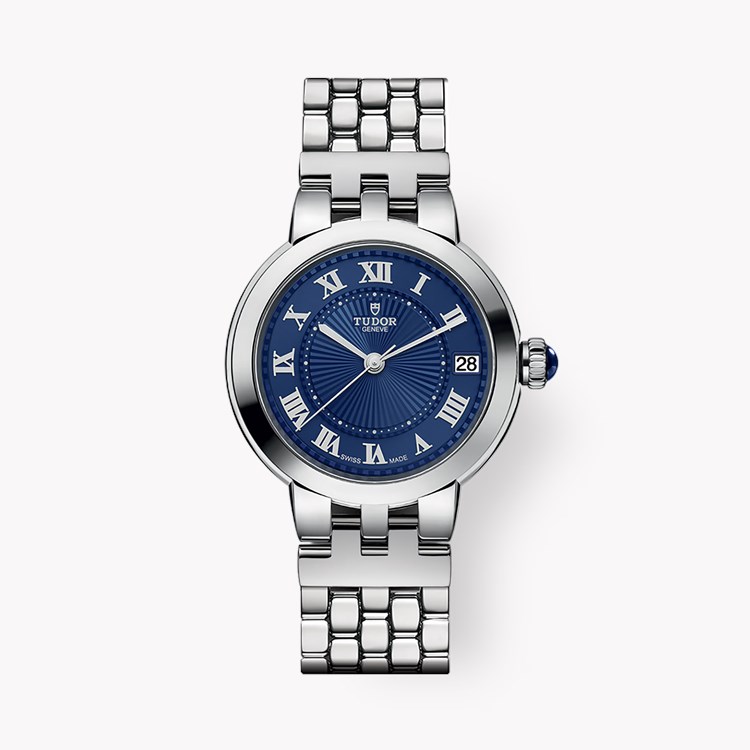 Tudor Clair De Rose 34mm, Blue Dial, Roman Numerals_1