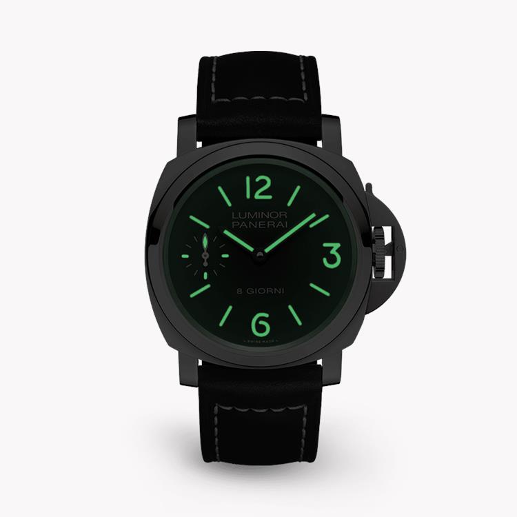 Panerai Luminor Base - 44mm 44mm, Black Dial, Arabic/ Baton Numerals_3