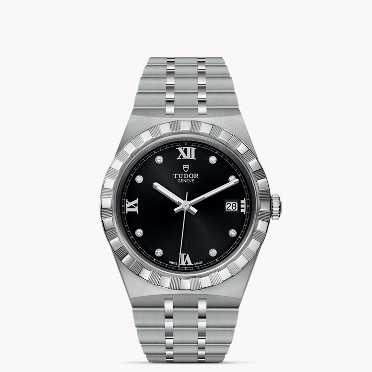 Tudor Royal 38mm. Black Dial. Diamond Numerals_1