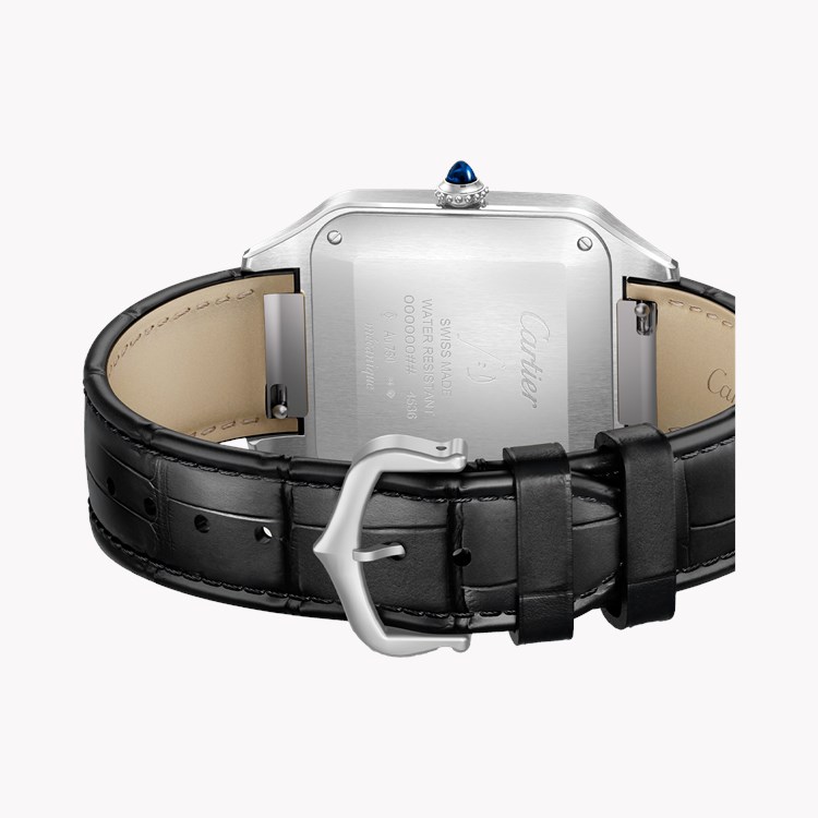 Cartier Santos-Dumont Extra-Large, Silver Dial, Roman Numerals_2