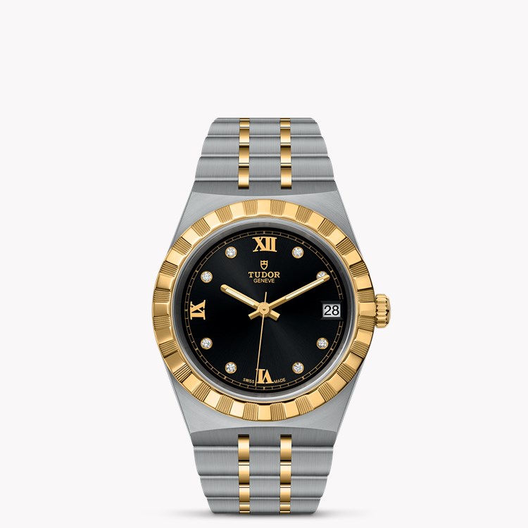 Tudor Royal 34mm. Black Dial. Diamond Numerals_1