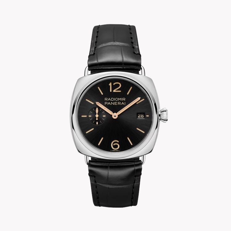 Panerai Radiomir Quaranta 40mm, Black Sun-brushed Dial, Arabic & Baton Numeral_1