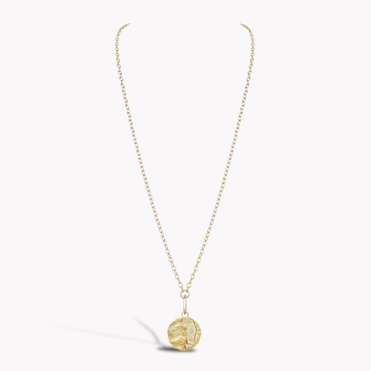 Sagittarius Pendant Charm Brilliant cut, Claw set_3