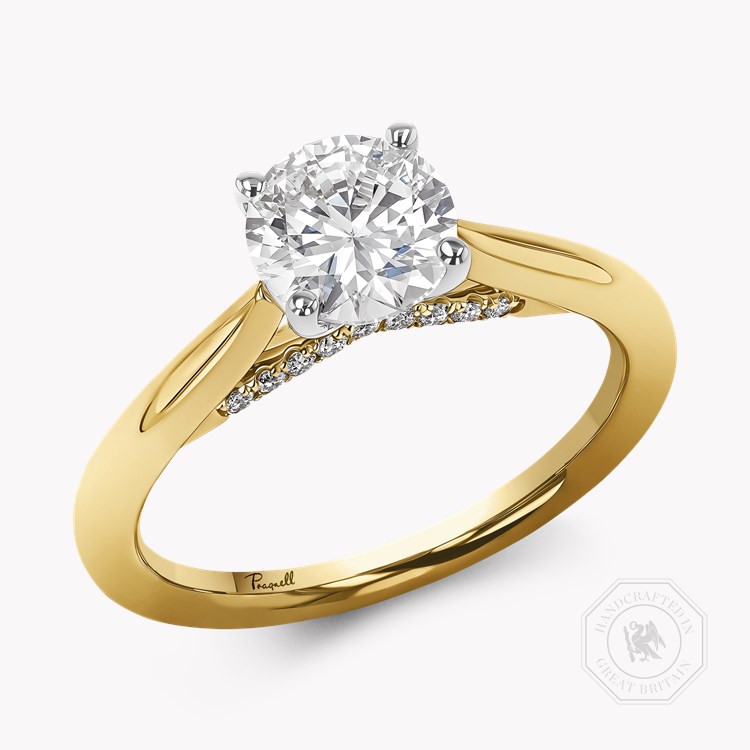 Classic 0.32ct Brilliant Cut Diamond Ring Brilliant cut, Claw set_1
