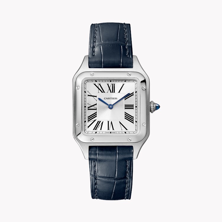 Cartier Santos-Dumont Small, Silver Dial, Roman Numerals_1