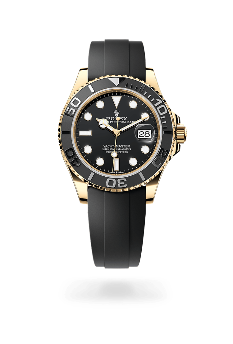 Yacht-Master 42, Oyster, 42 mm, yellow gold