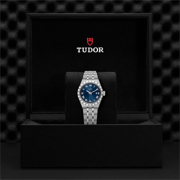 Tudor Royal  M28300-0006 28mm. Blue Dial. Roman Numerals_3