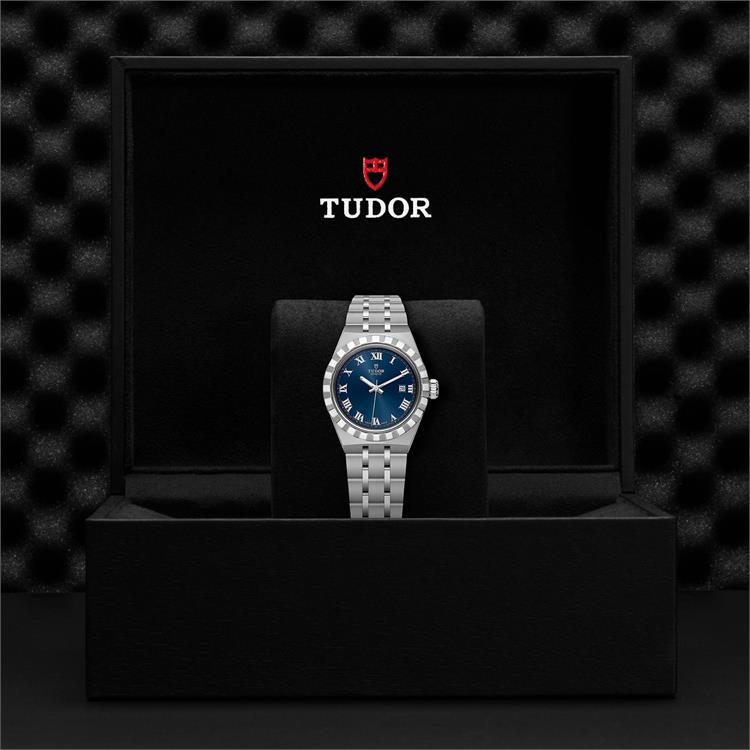 Tudor Royal 28mm. Blue Dial. Roman Numerals_3