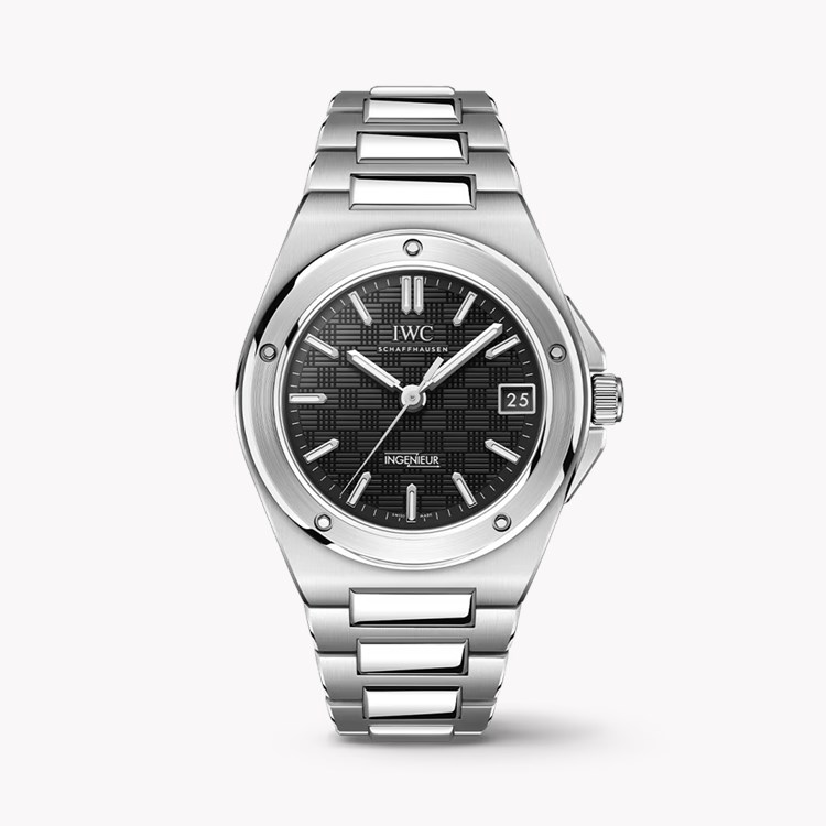 IWC Ingenieur 35mm, Black Dial, Baton Numerals_1