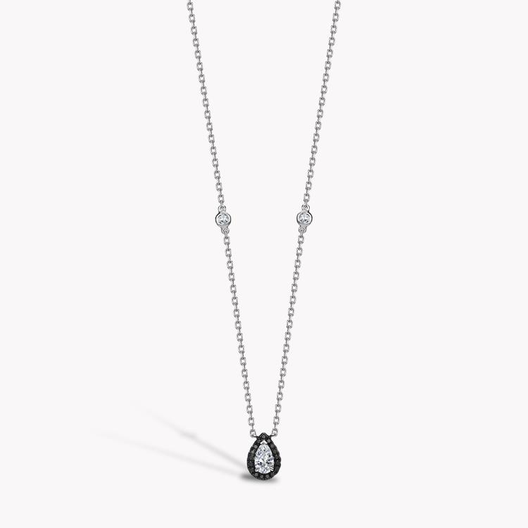 Skinny B Pear Shaped Diamond Pendant Pear Shaped, Chanel Set_1