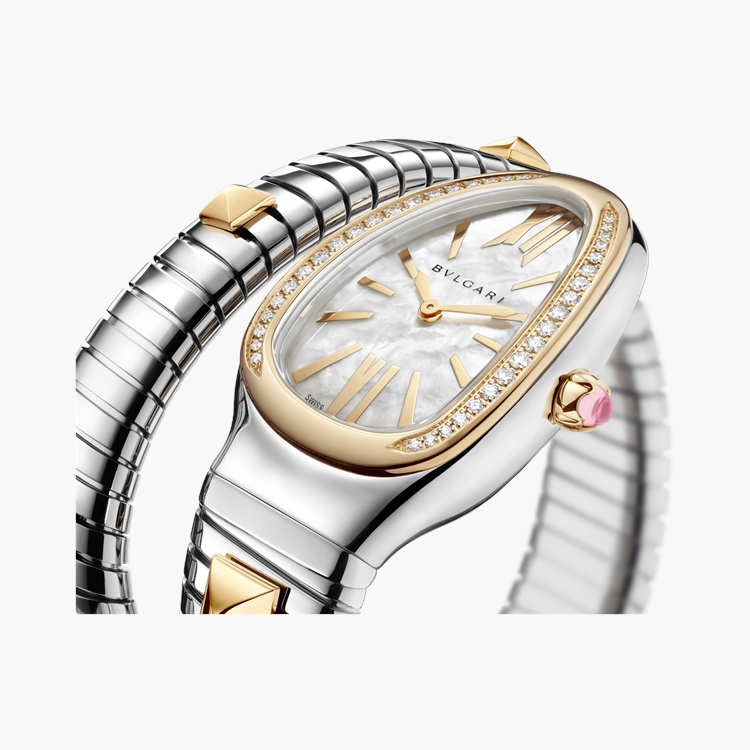Bvlgari Serpenti Tubogas Limited Edition 35mm, Quartz, Steel & 18ct Yellow Gold_2